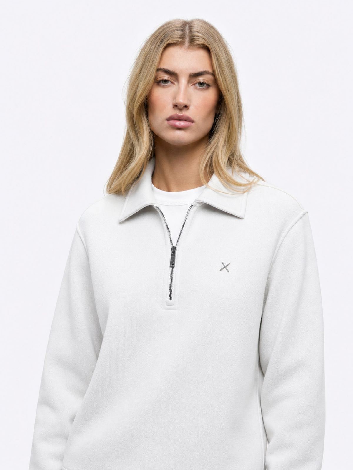 Divine Fleece Oversized Q-Zip | Vapor