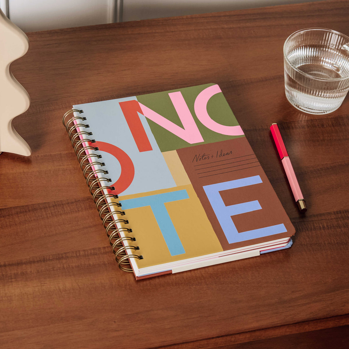 Note Spiral Lined Notebook
