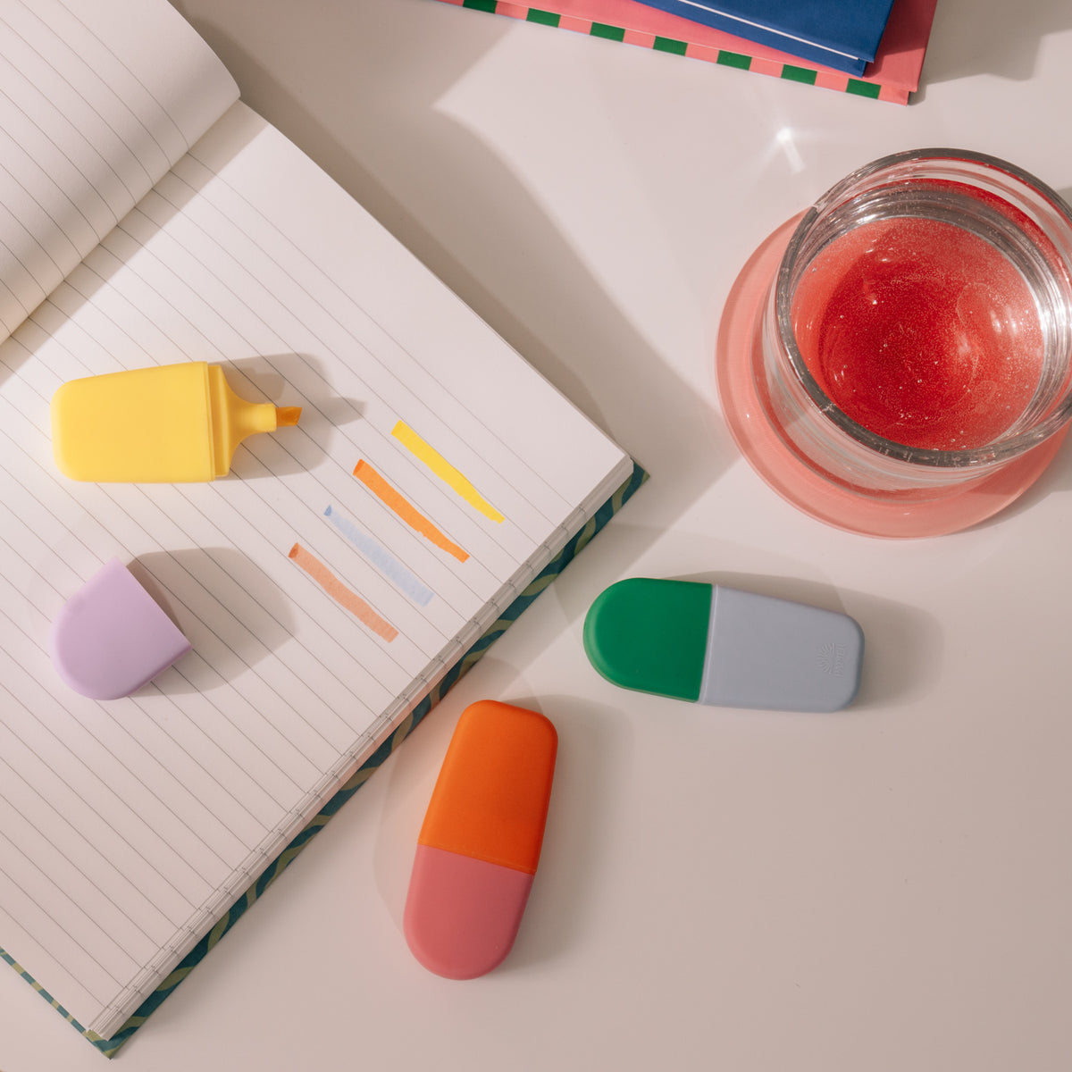 Bright Ideas Mini Highlighters Set of 4