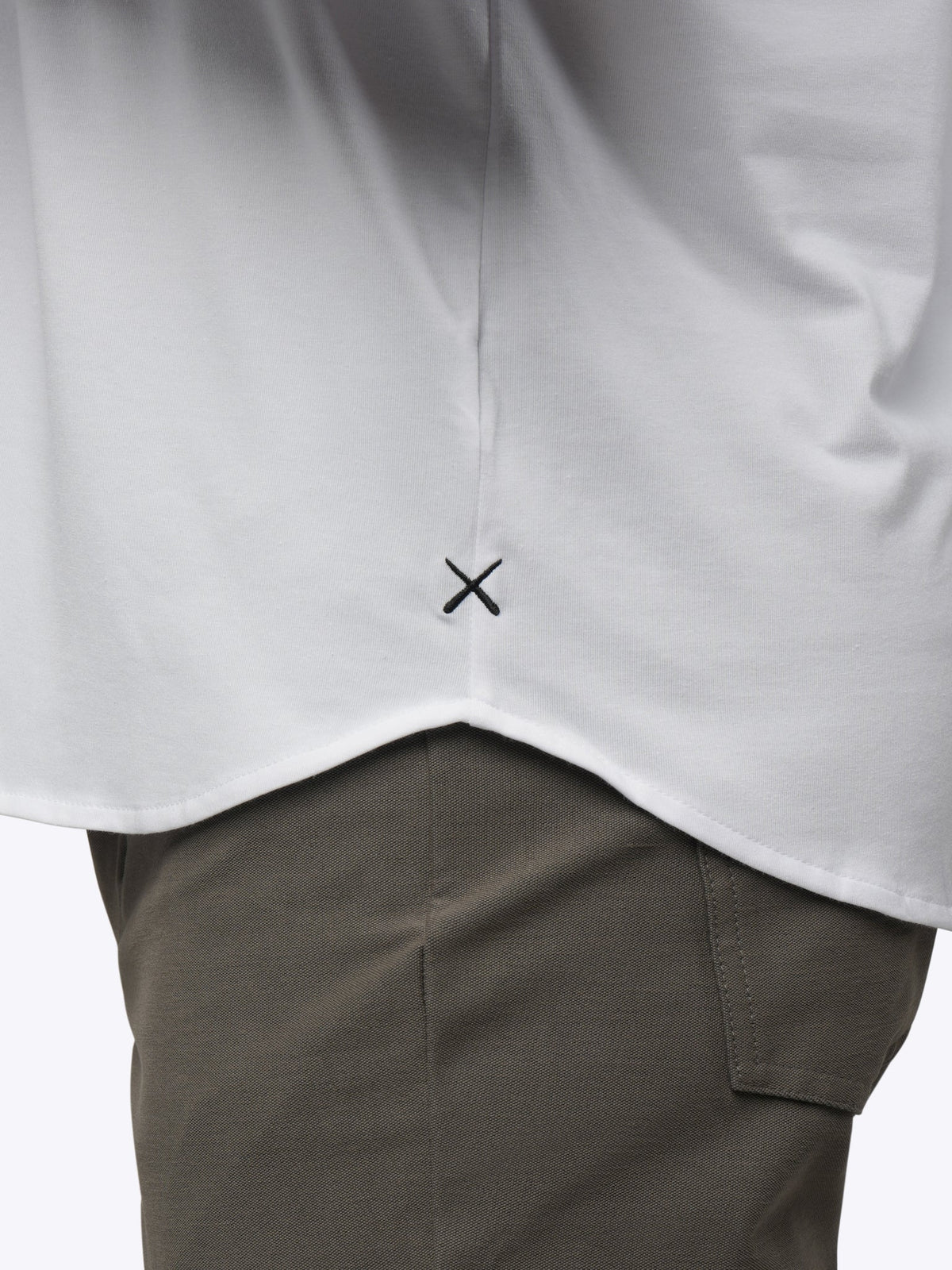 AO Long Sleeve Button Up | White Signature-Fit PYCA Pro®