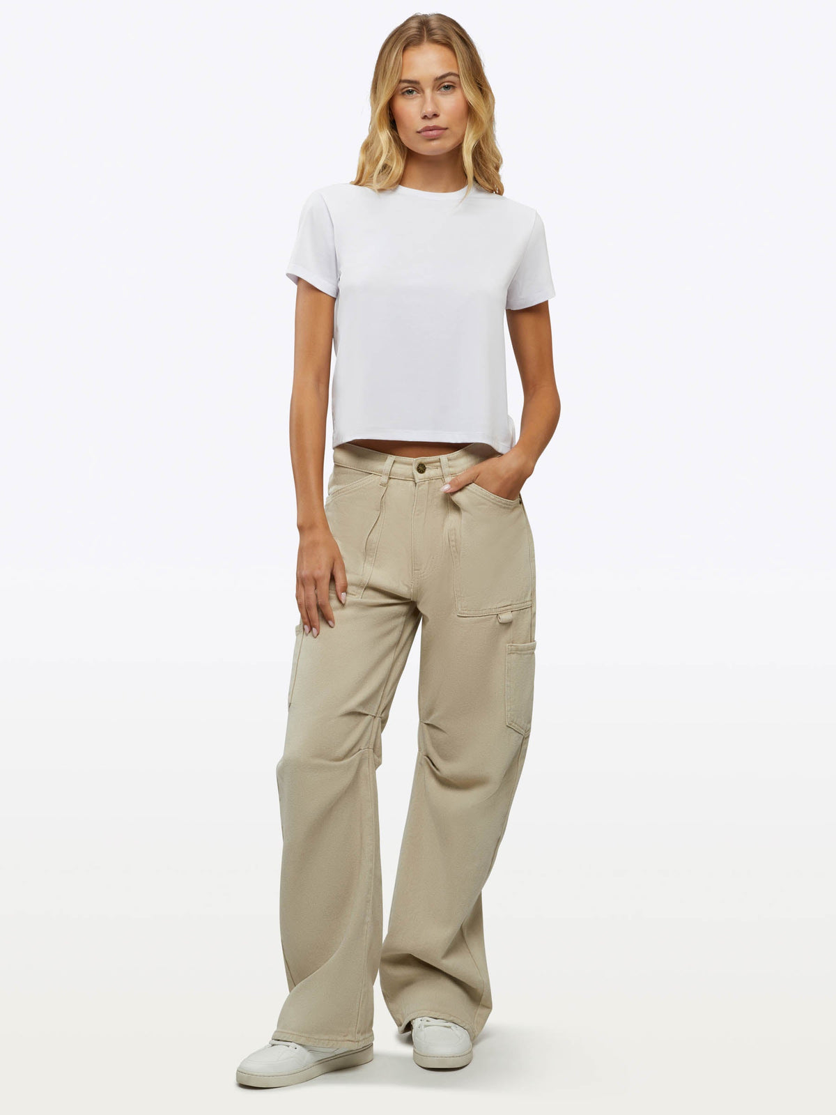Almost Friday Tee | White Classic-fit PYCA Pro®