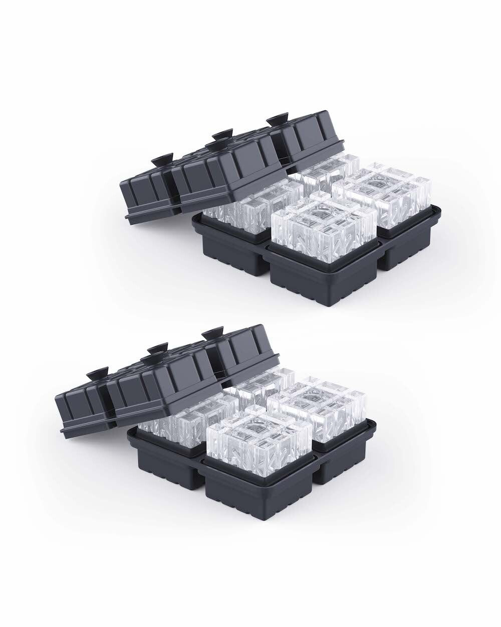 charcoal two trays