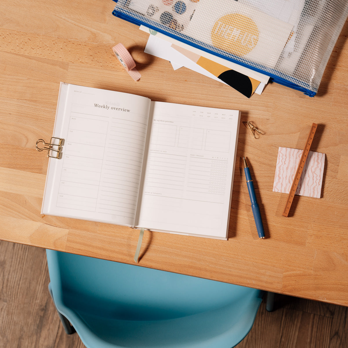 Time to Bloom - Undated Daily Planner