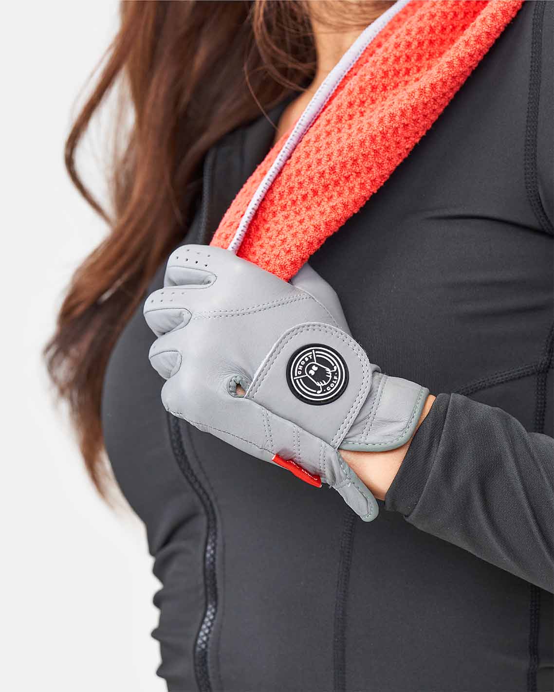 Ghost Golf AAA Cabretta Golf Glove Color Titanium