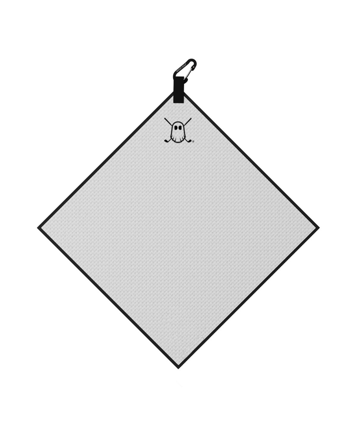 Greenside Towel with Carabiner White#color_white