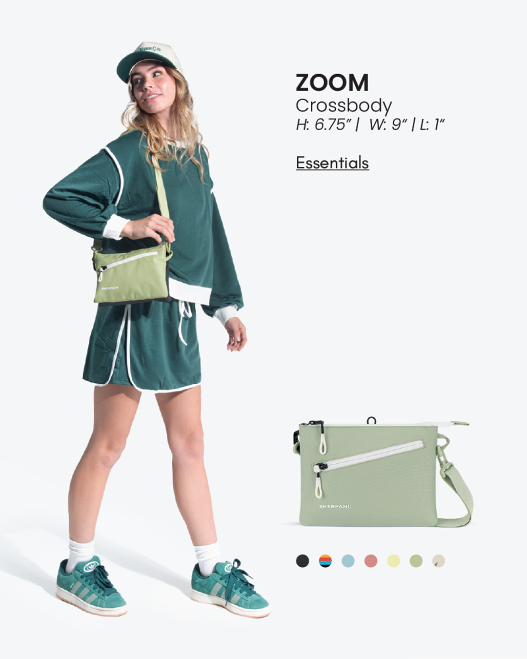 Zoom | Slim RFID Crossbody