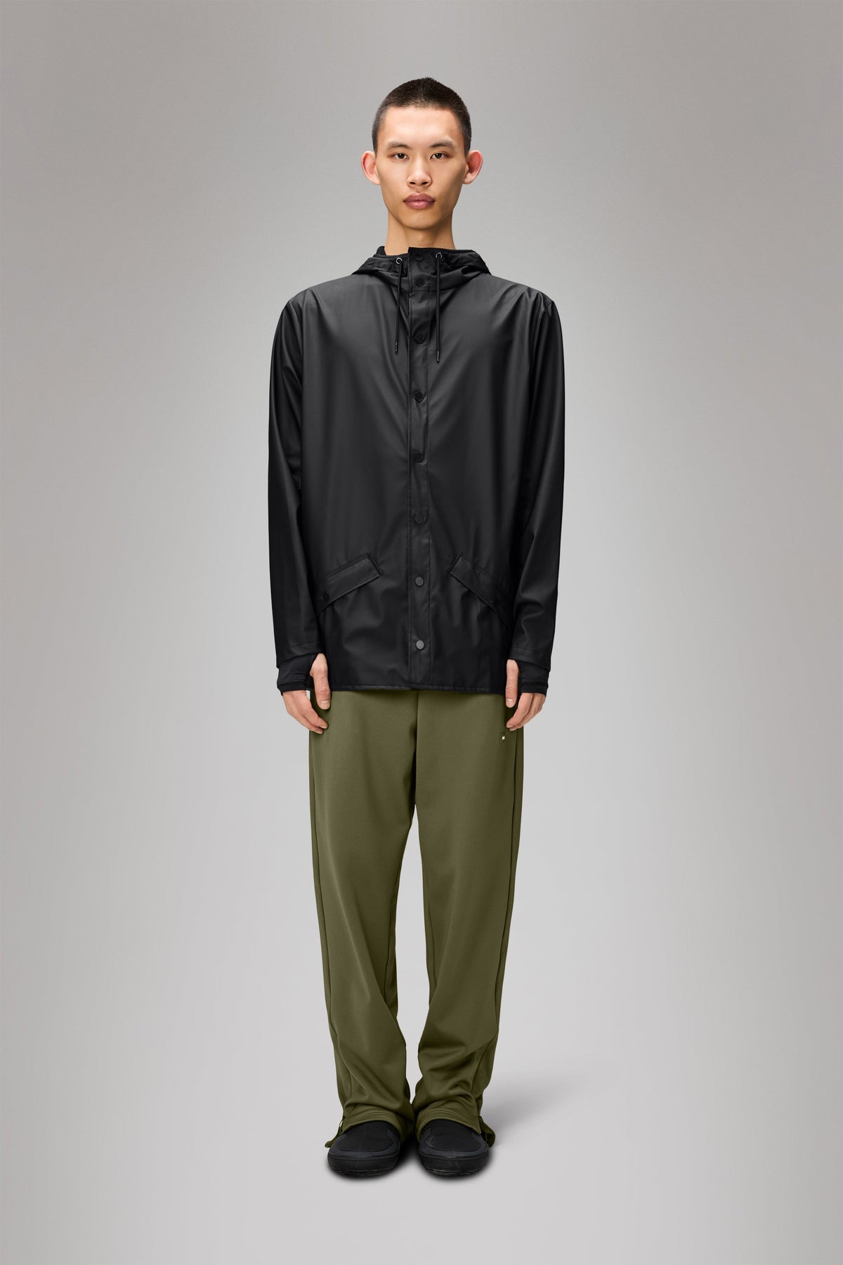 RAINS Jacket Black Jacket