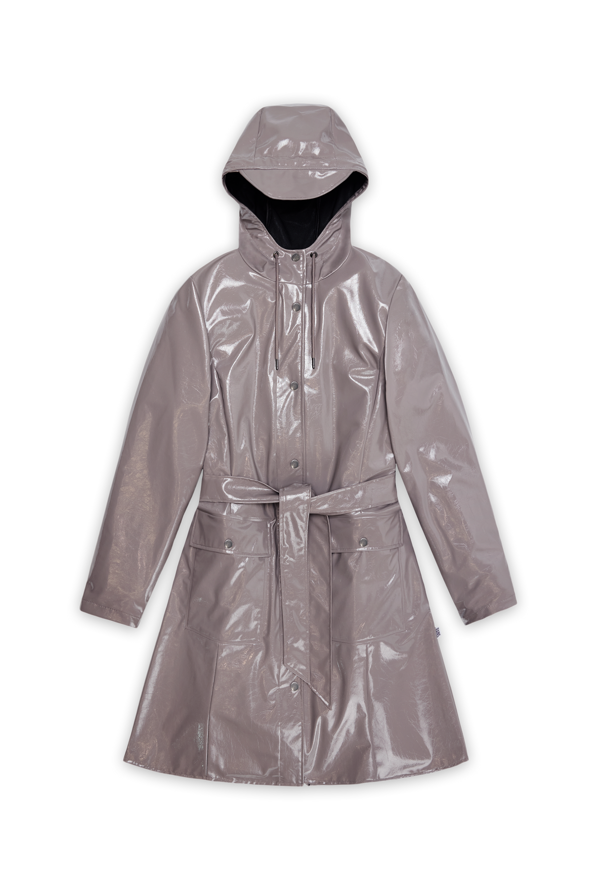 RAINS Curve Long Jacket
 Cinder Glaze Jacket
