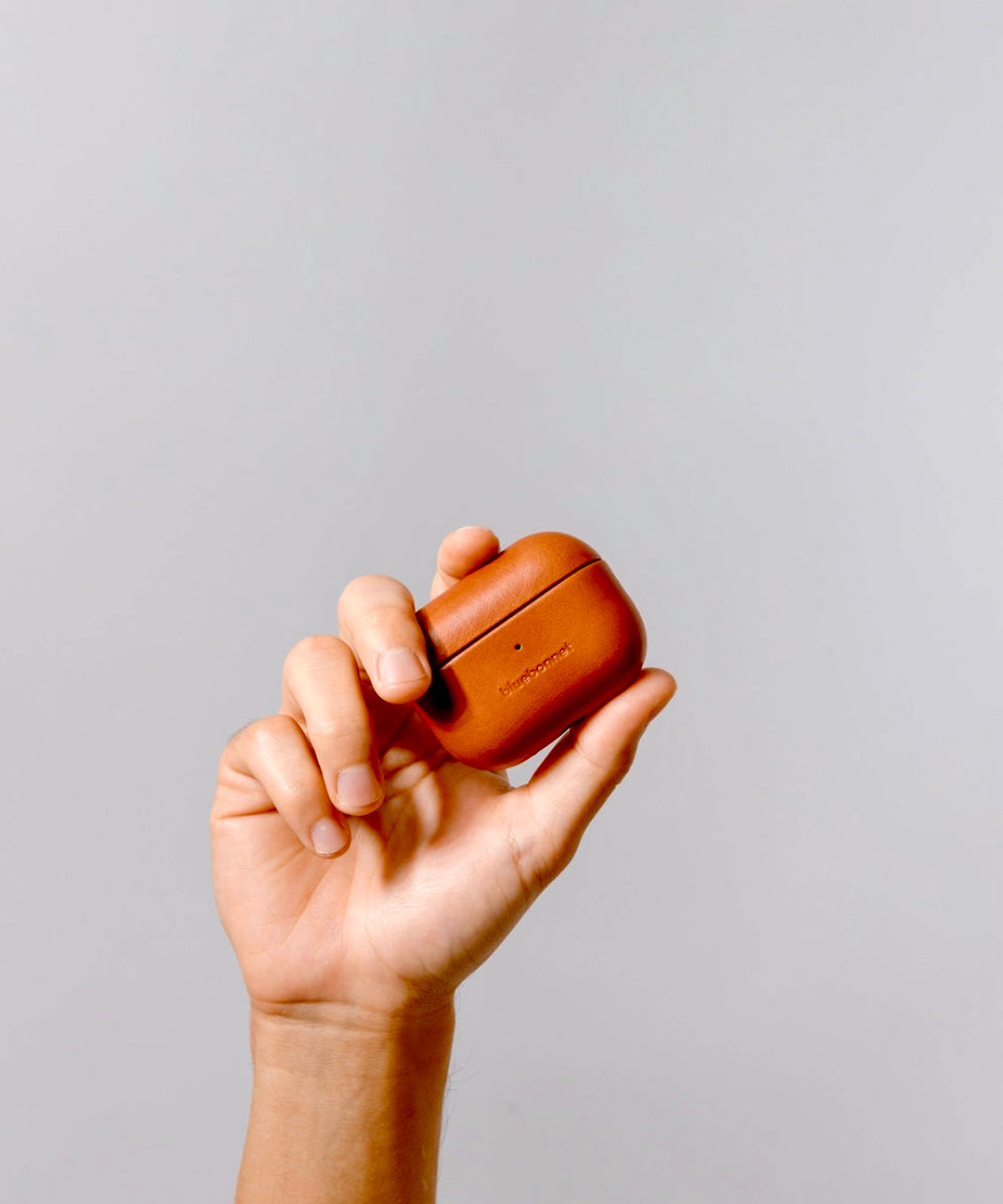 The Companion Leather AirPods 4 Case - Saddle Tan