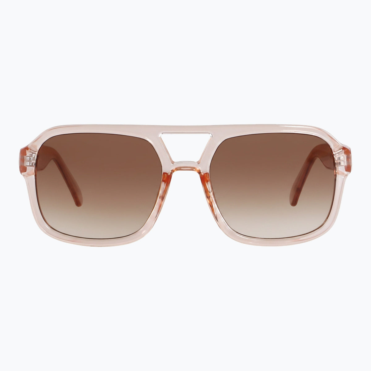 Jaxy Diplomat in Sand — Square sunglasses
