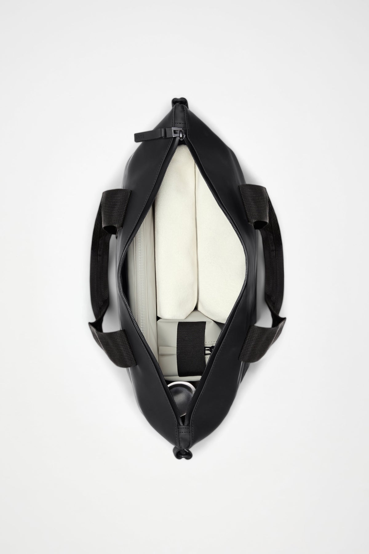 RAINS Tote Bag Mini Black Tote