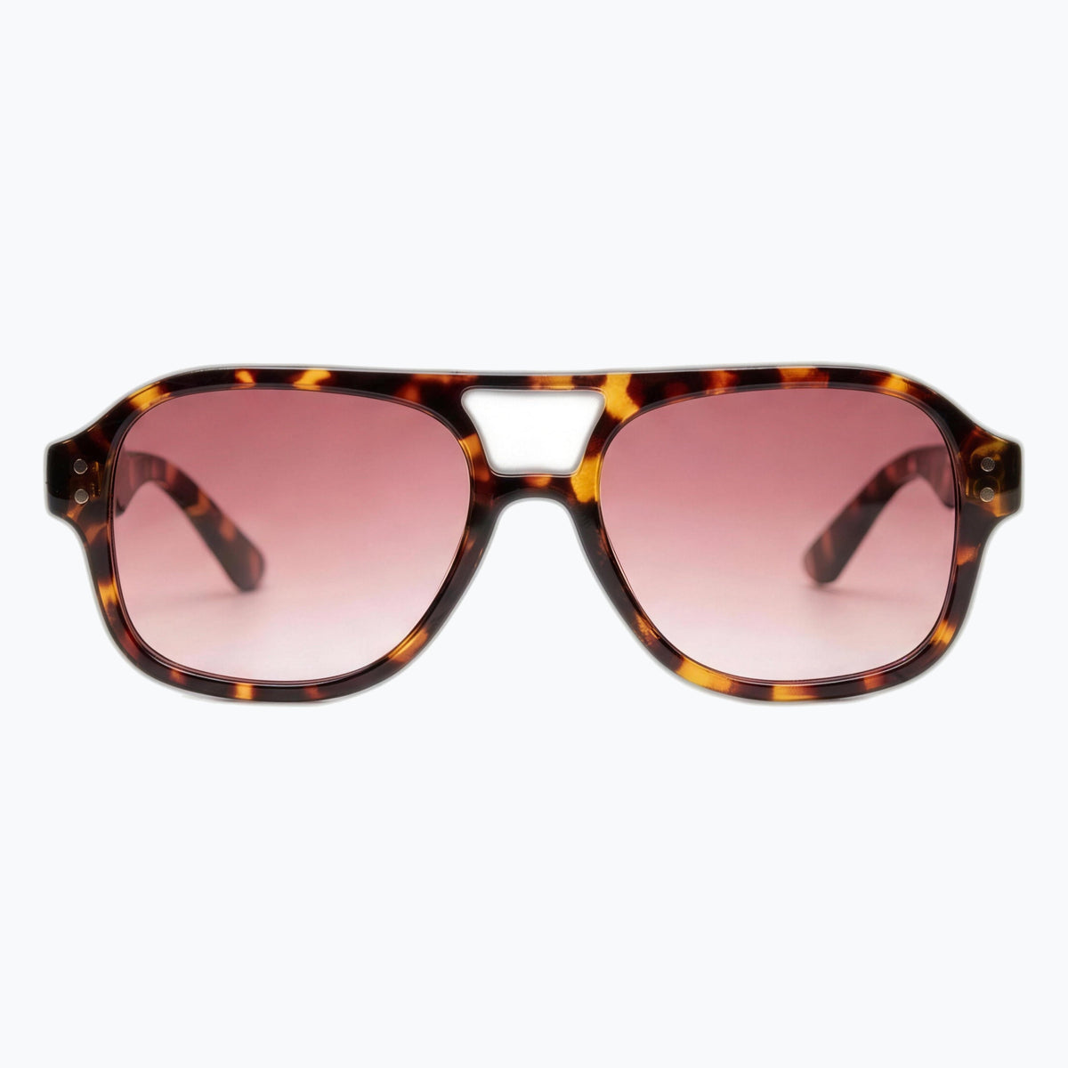 Jaxy Captain in Tortoise/Rose — Aviator Polarized sunglasses #Color_Tortoise/Rose