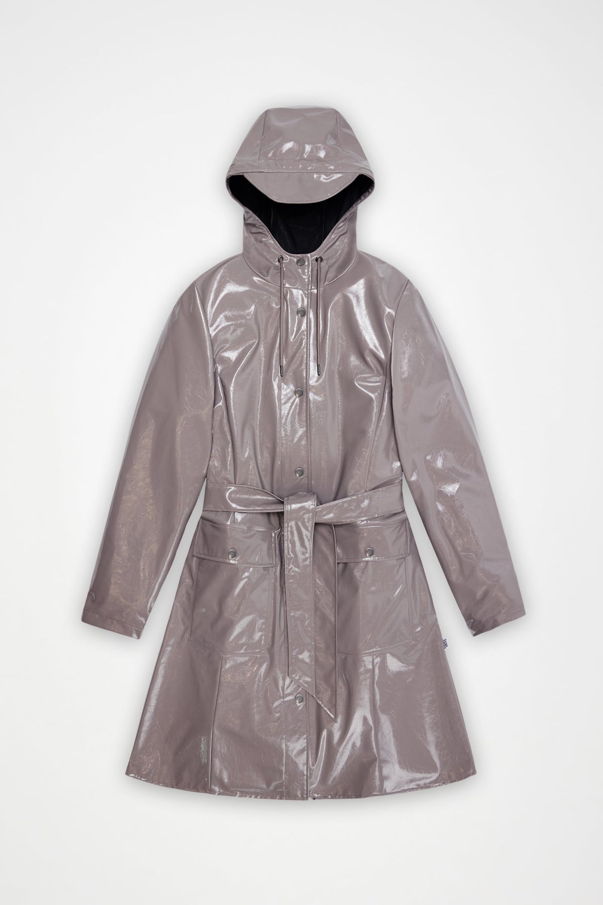 RAINS Curve Long Jacket
 Cinder Glaze Jacket
