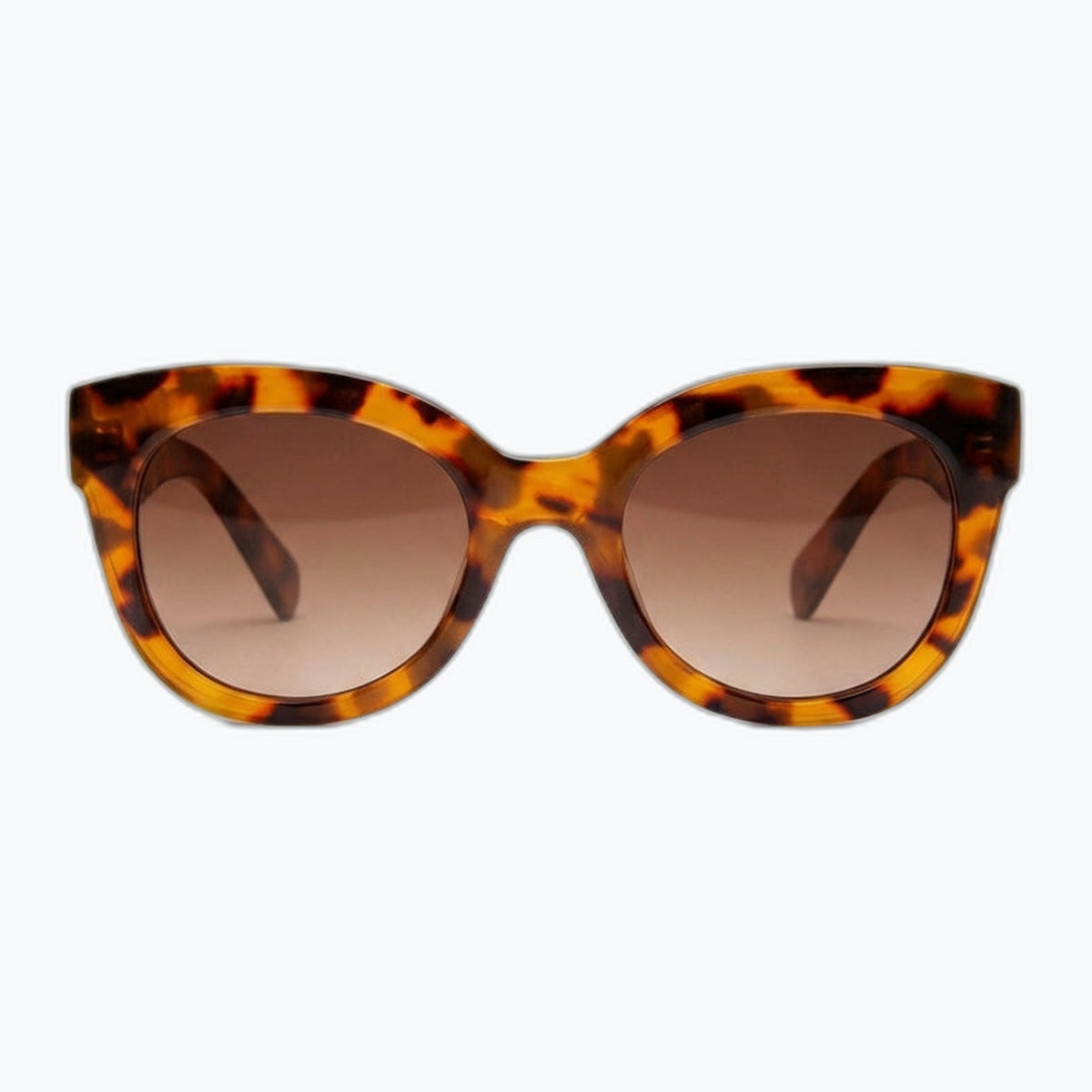 Jaxy Solstice in Tortoise — Round sunglasses