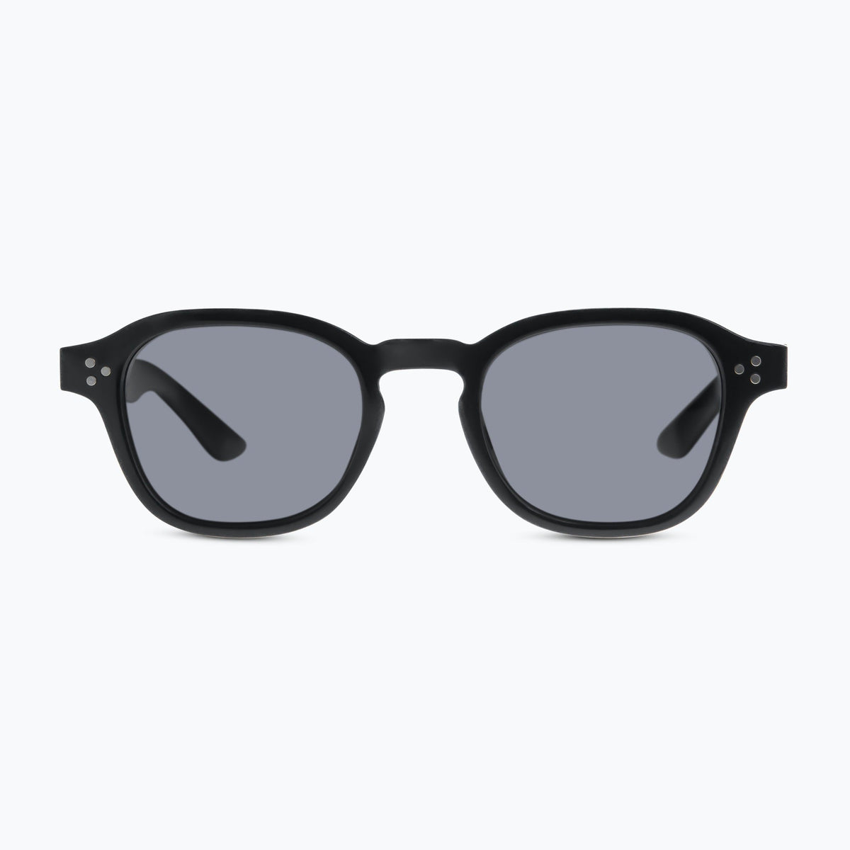 Jaxy Westside in Black — Square Polarized sunglasses #Color_Black