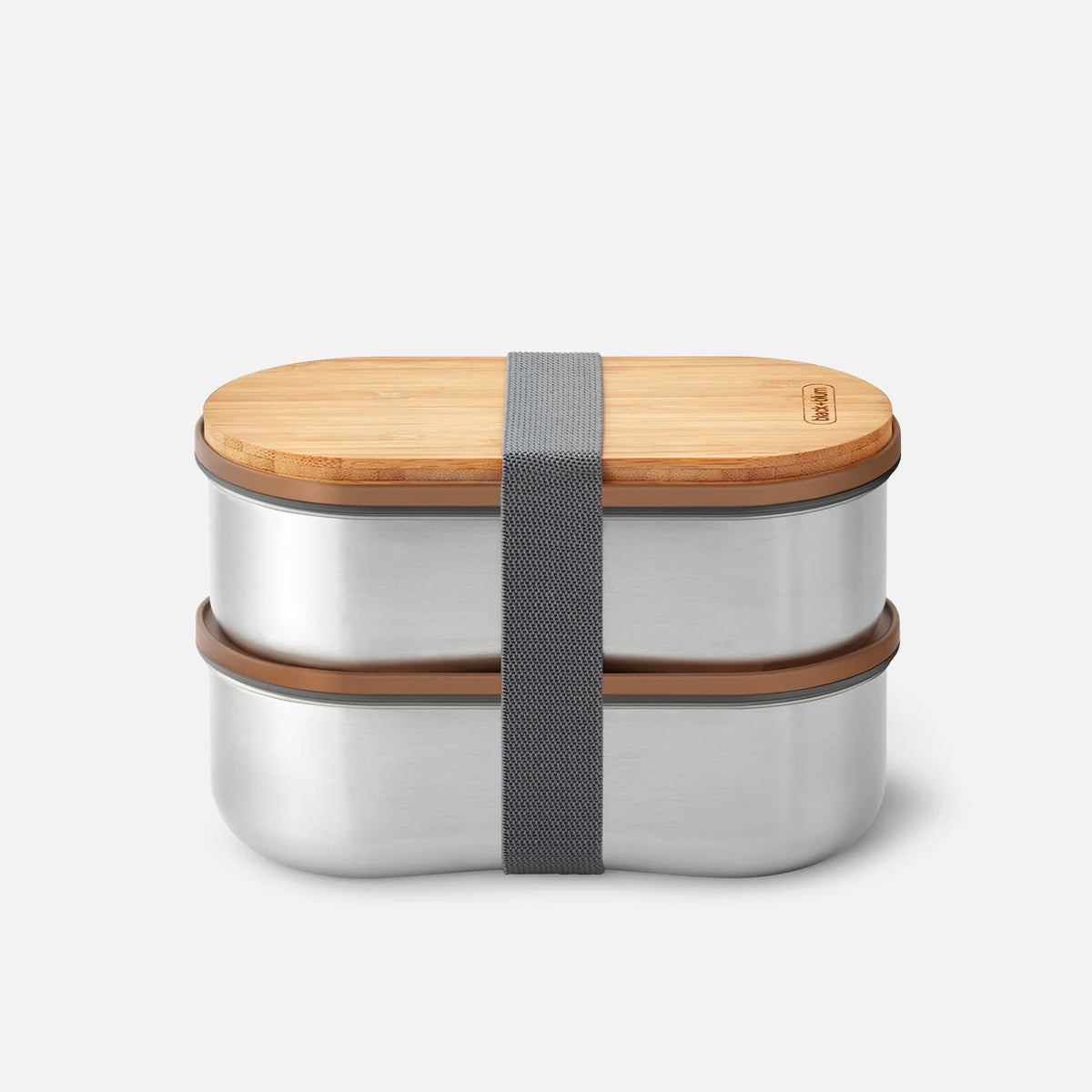 Stainless Steel Double Bento Box - 17 oz