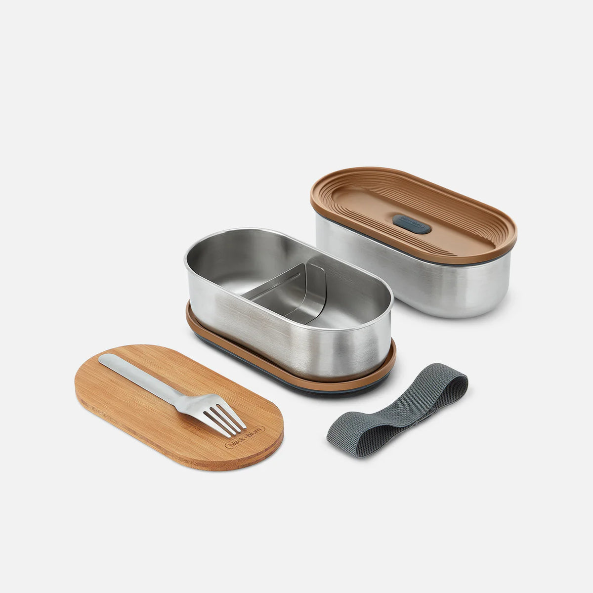 Stainless Steel Double Bento Box - 17 oz
