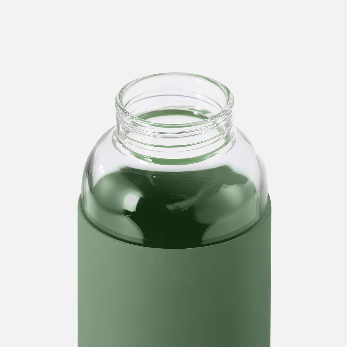 Glass water bottle