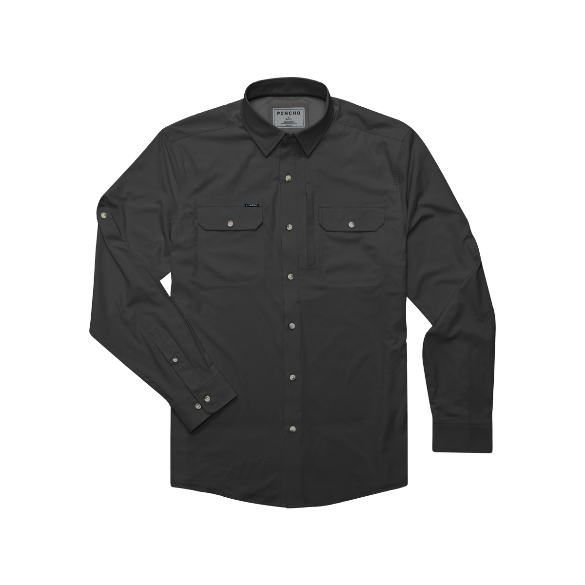 Product photo of The Black Smoke Poncho shirt