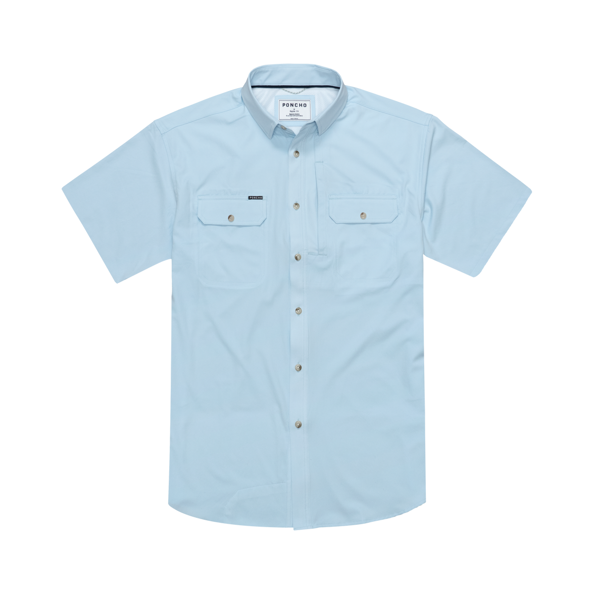 Product photo of The Blue Steel Poncho shirt