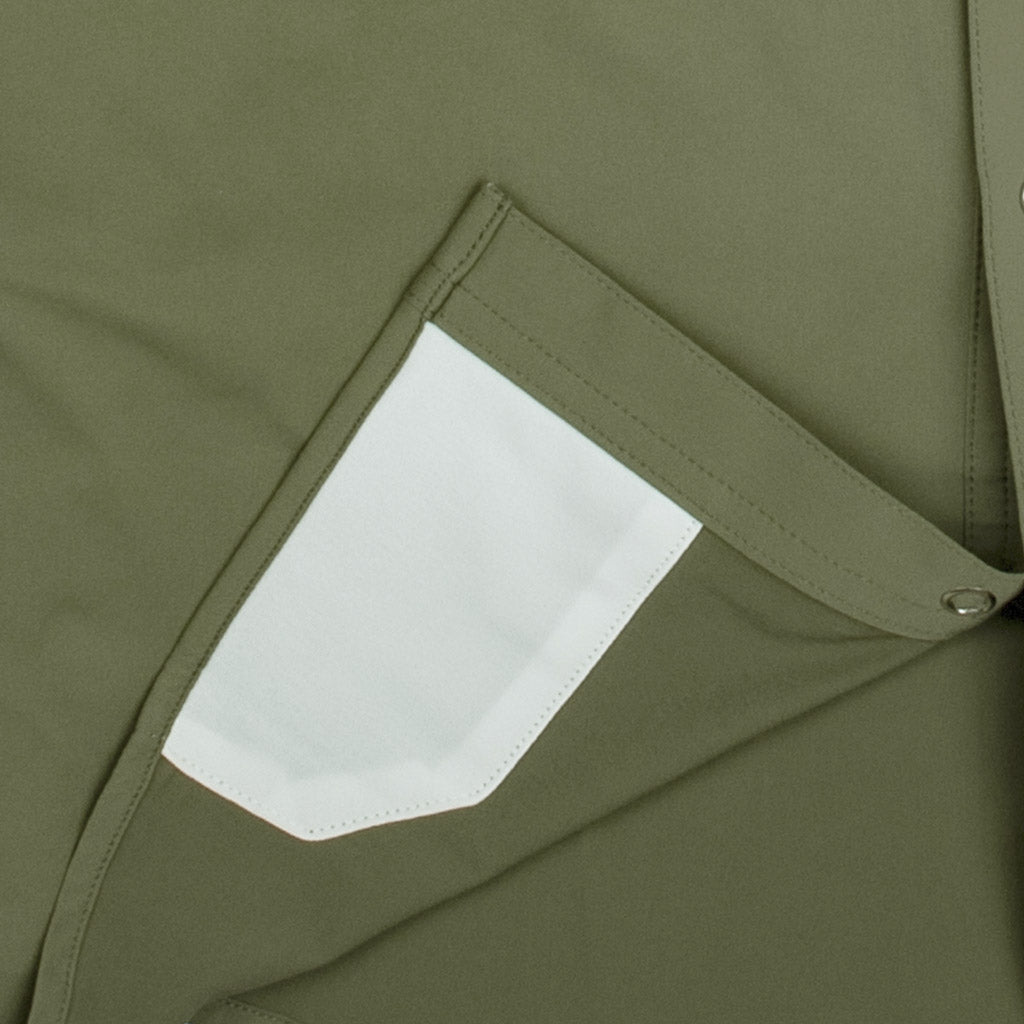 lens cleaner Long sleeve green western shirt 