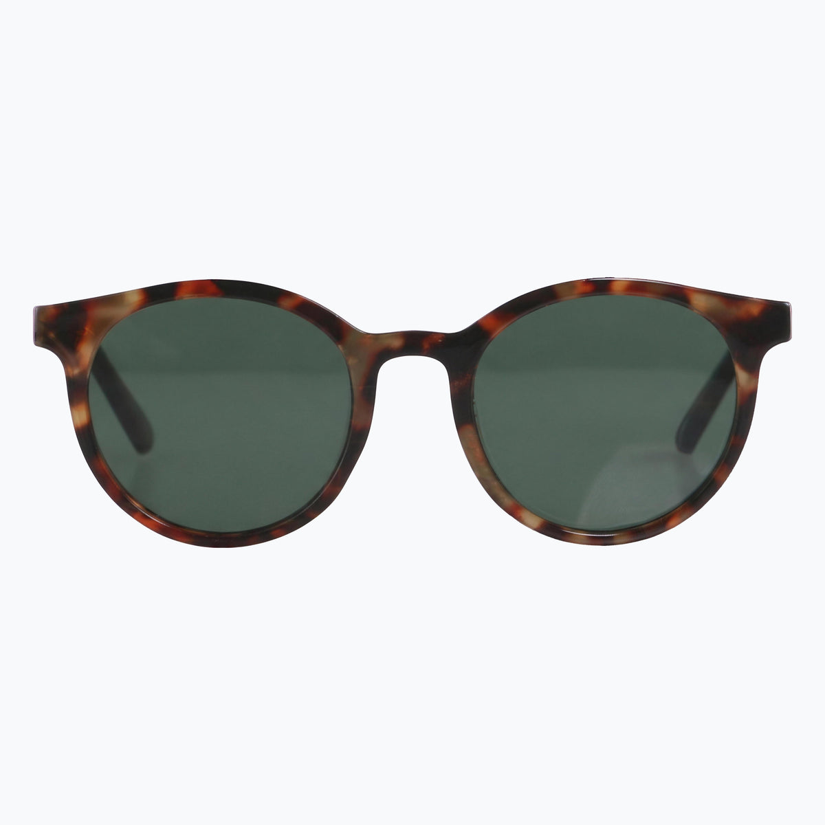Jaxy Havana Haze in Tortoise — Round Polarized sunglasses #Color_Tortoise