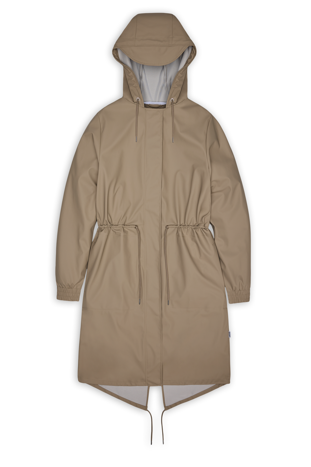 RAINS String W Parka Beige Jacket