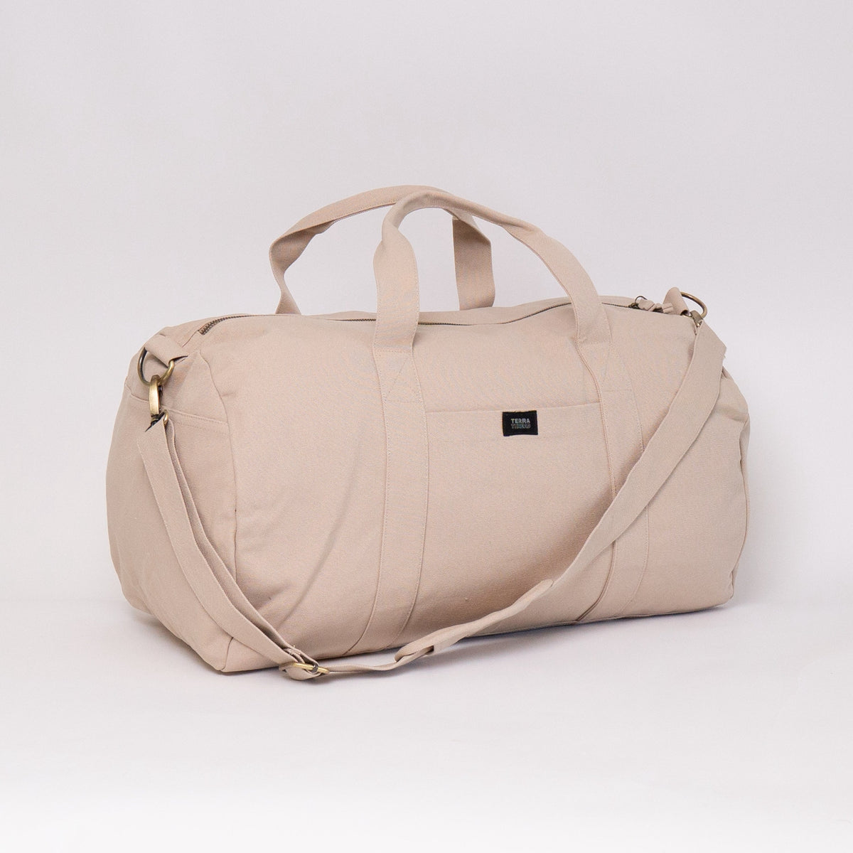 canvas duffle bag#color_sand-dune