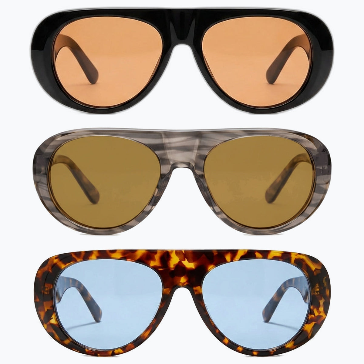 Jaxy The Catalyst — Classic Aviator sunglasses in Black