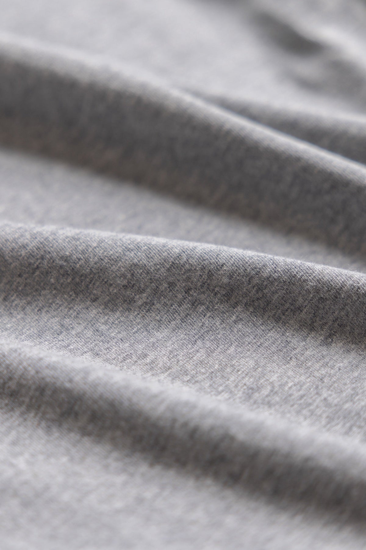 close up shot of grey tshirt#color_heather-grey