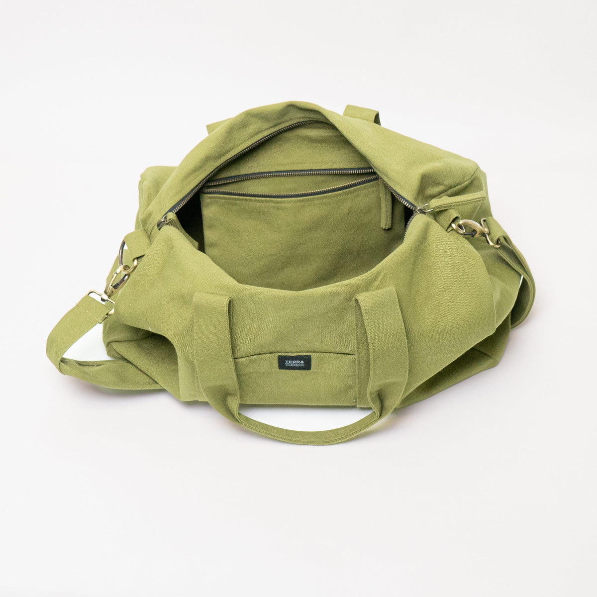 cool gym bags for men#color_olive-green
