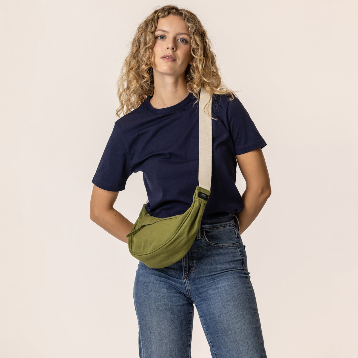 cotton canvas crossbody bags#color_olive-green