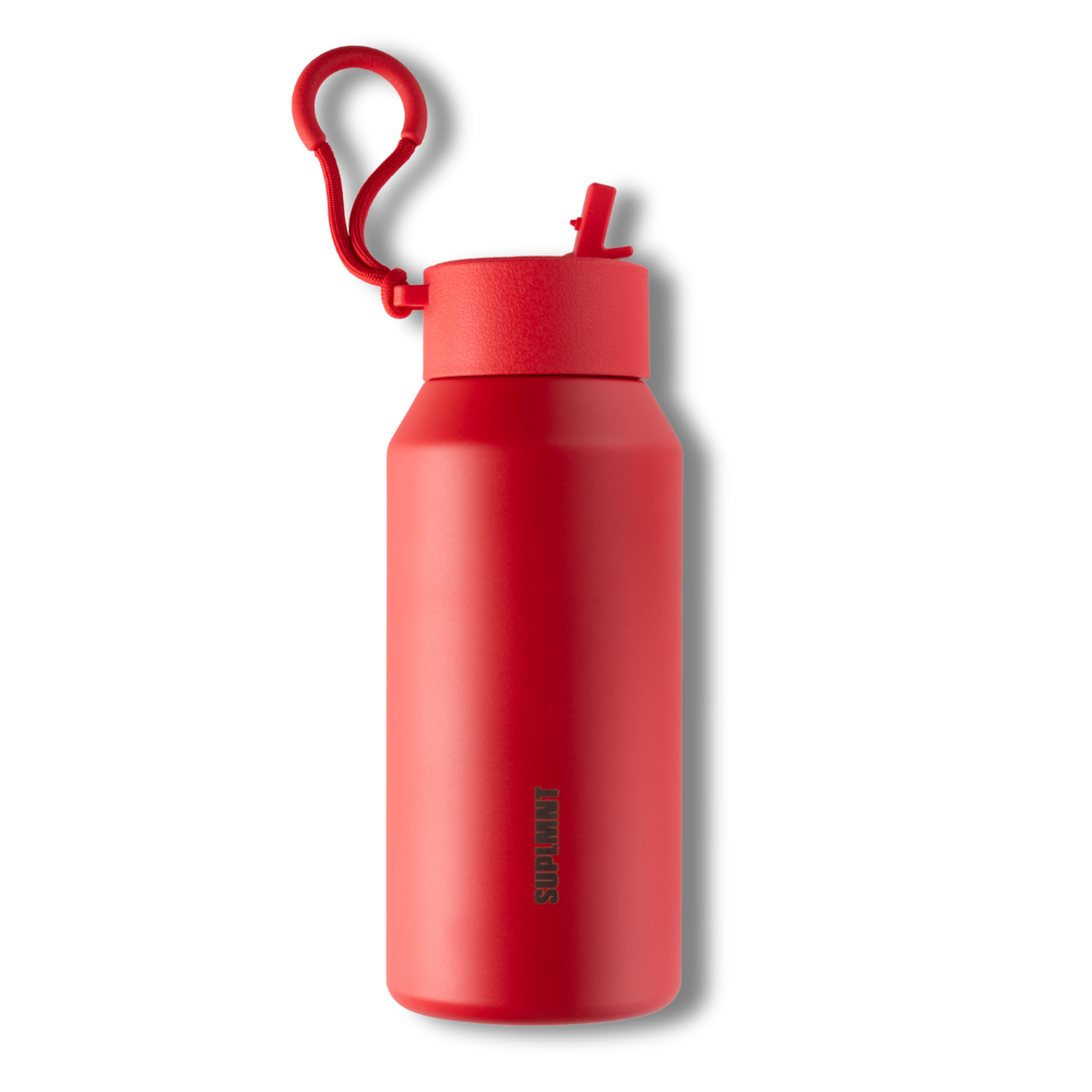 48 OZ WATER BOTTLE WITH STRAW LID