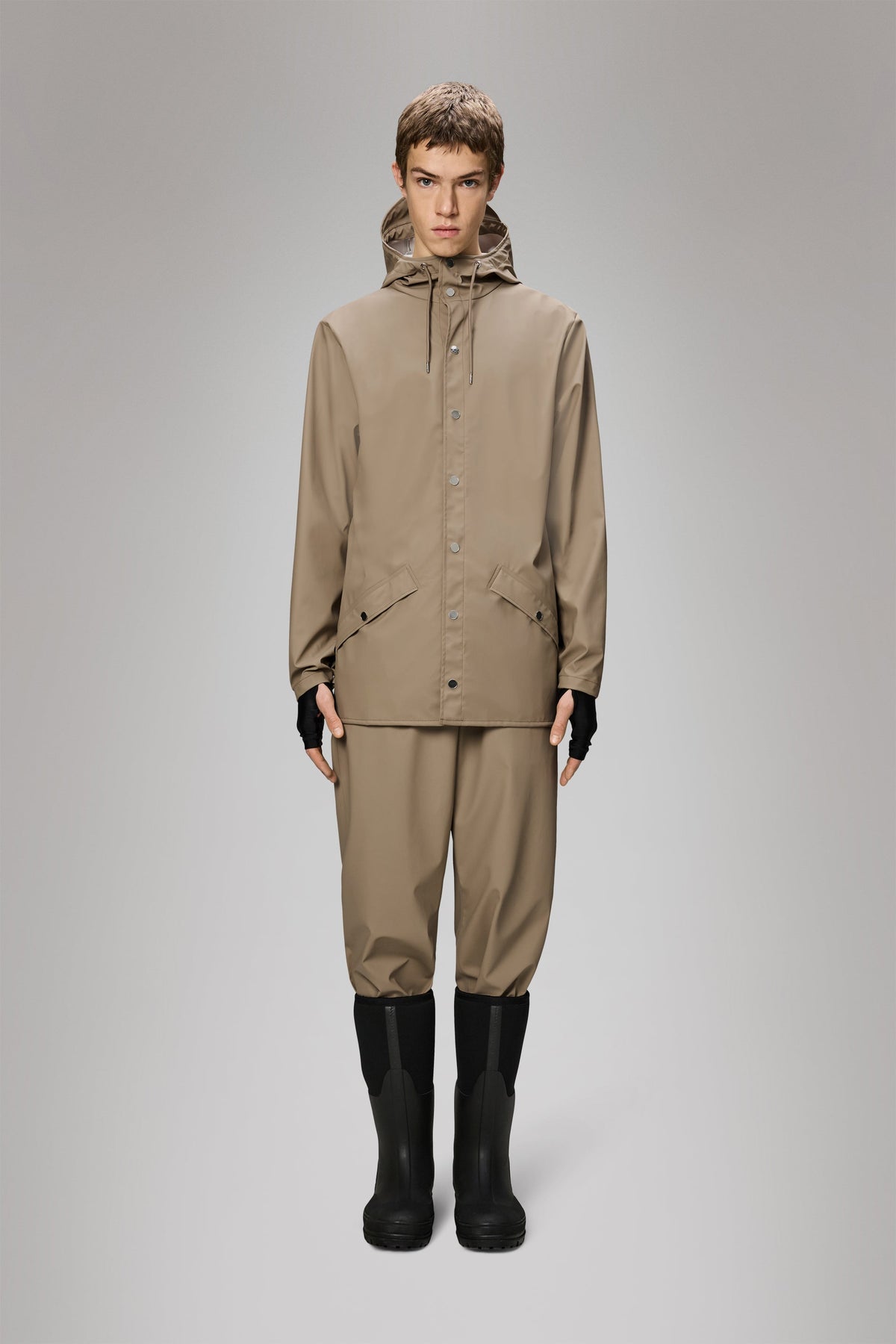 RAINS Jacket Beige Jacket