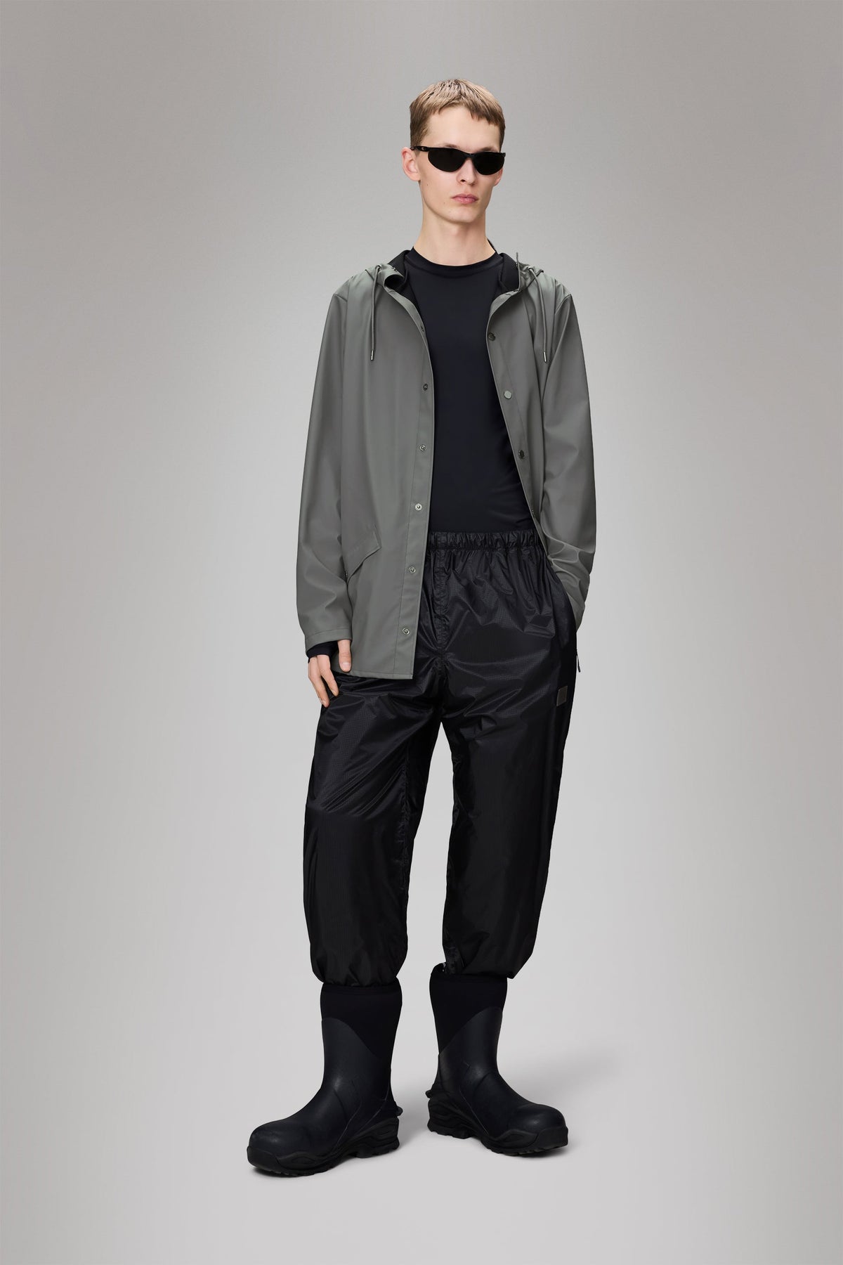 RAINS Jacket Grey Jacket