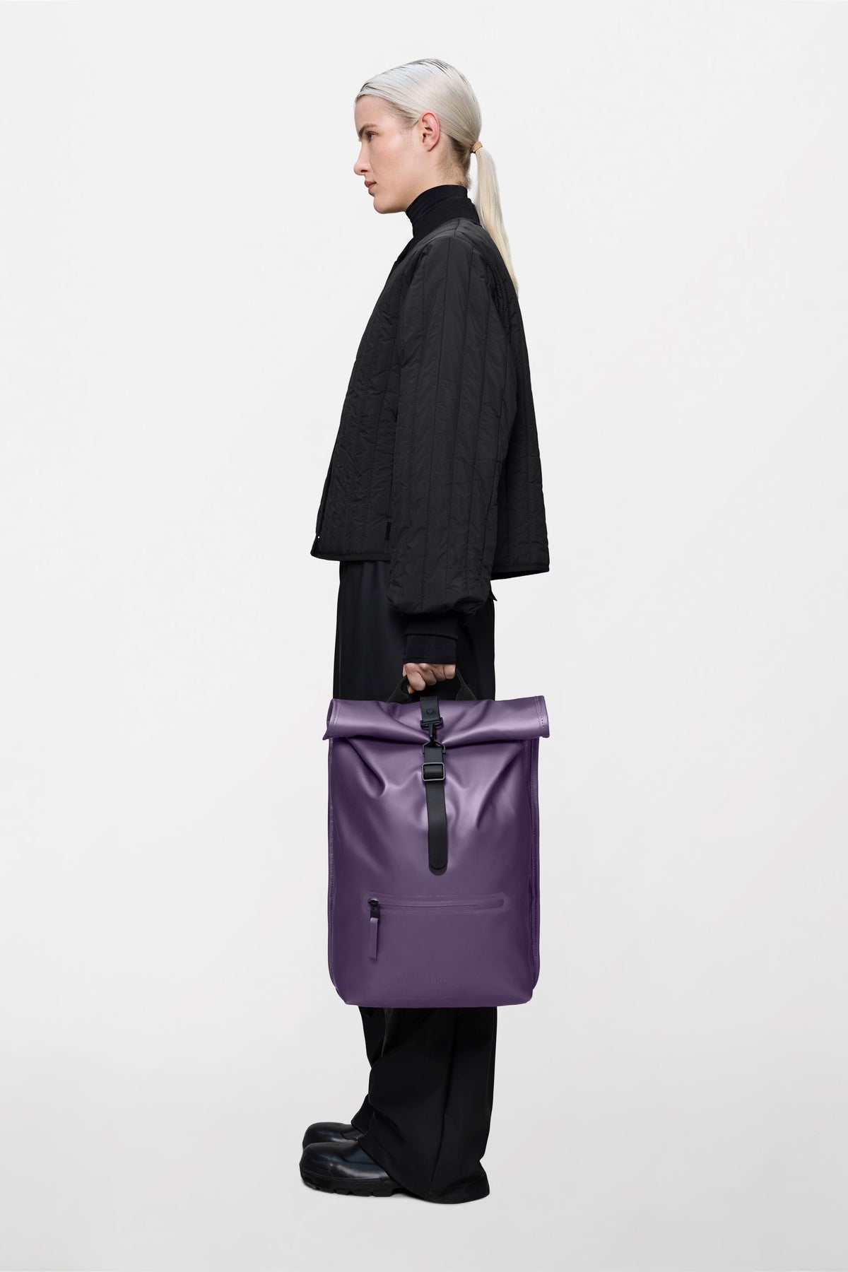 RAINS Rolltop Rucksack Body 17L H60 x D11 x W32 cm Backpack