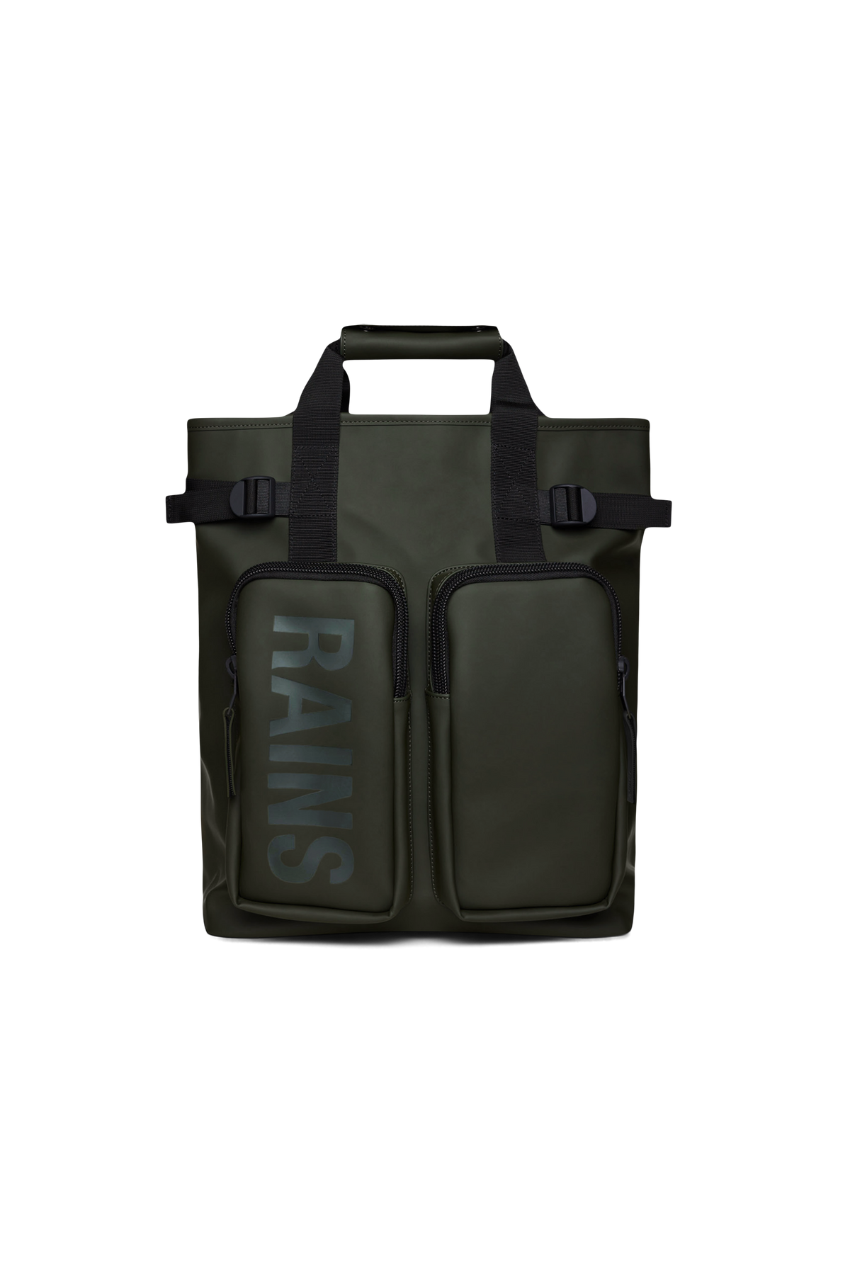 RAINS Texel Tote Backpack Green Backpack