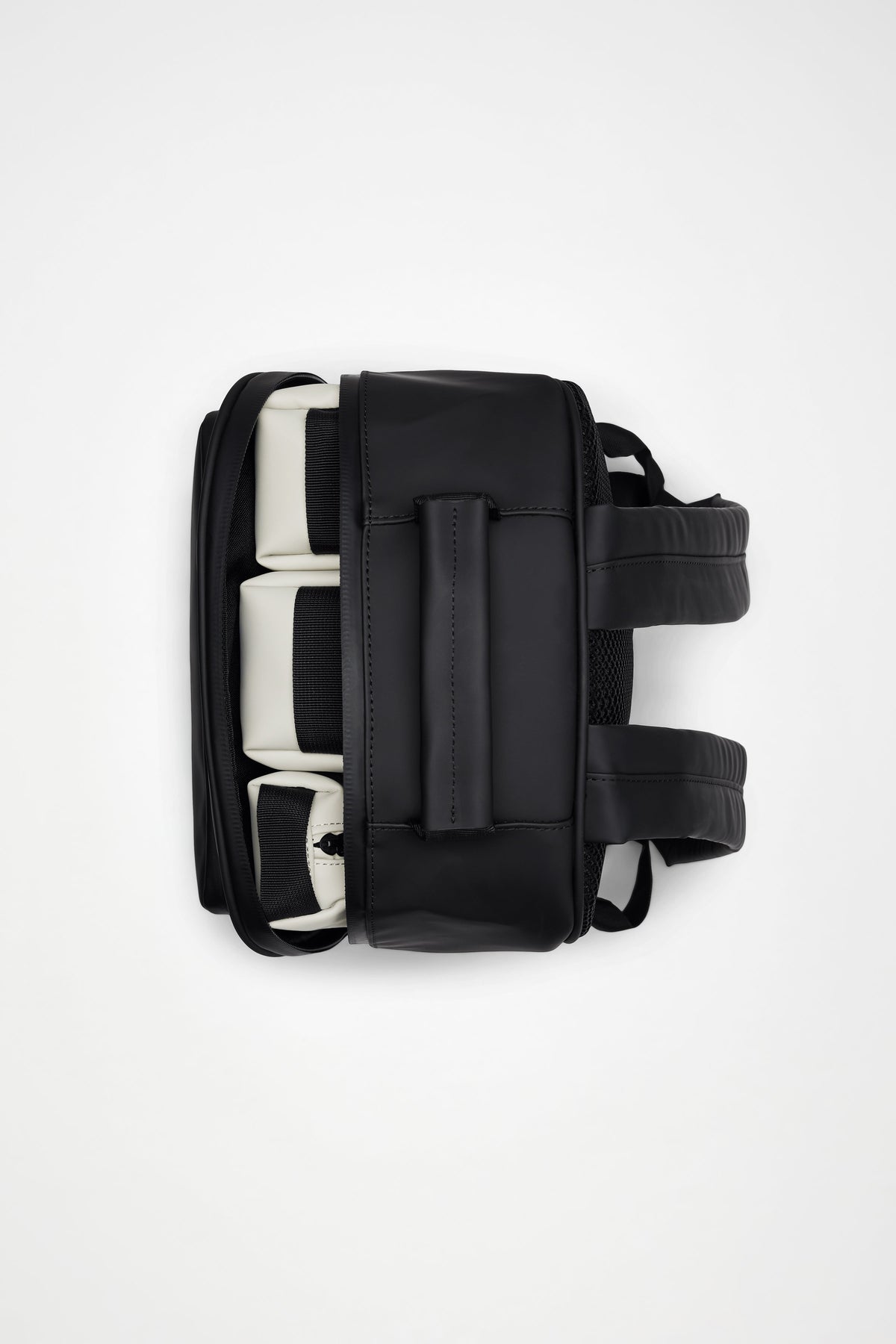 RAINS Book Daypack Large Black 15L H43 x D12 x W30 cm Backpack