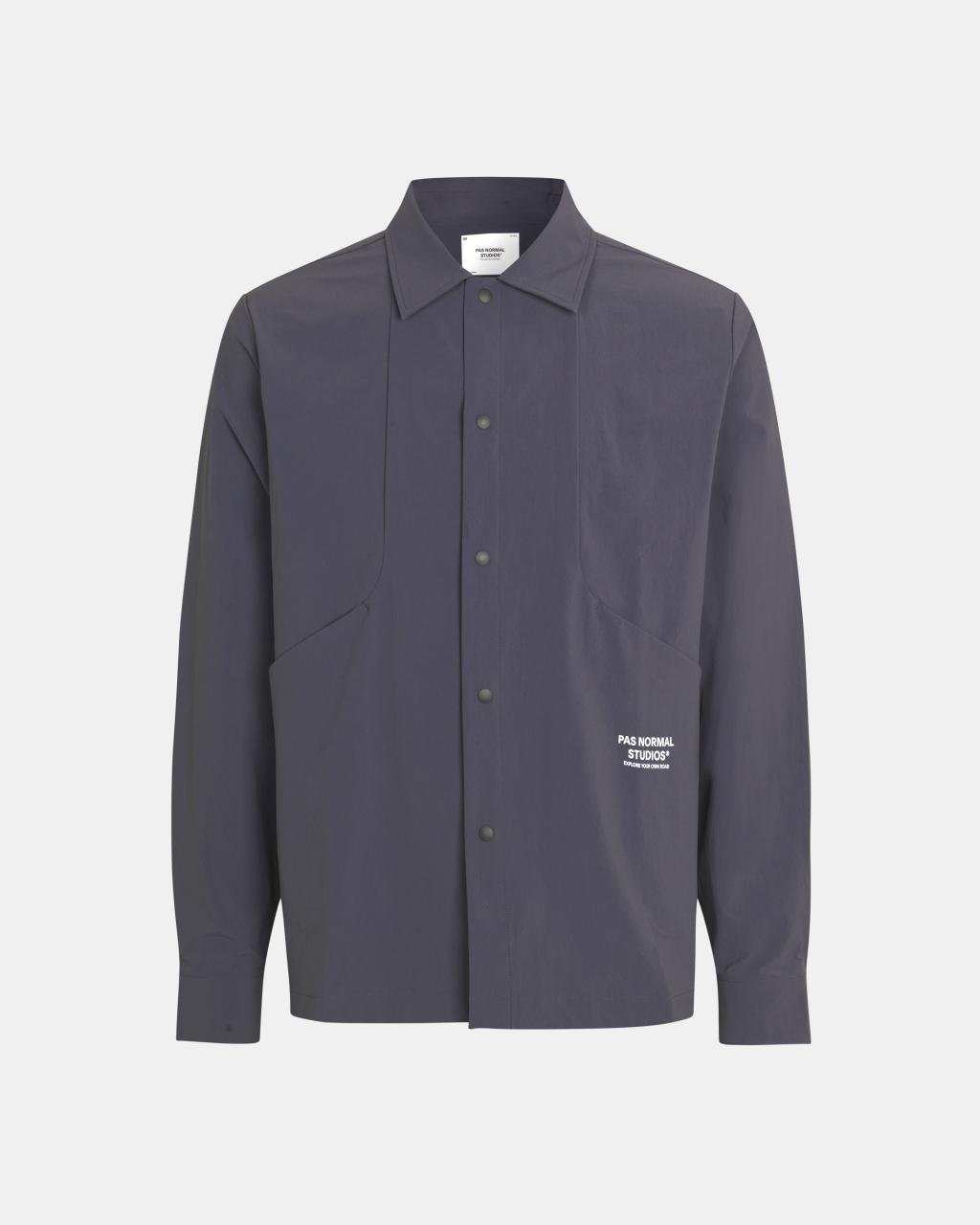 Off-Race Tech Overshirt - Steel