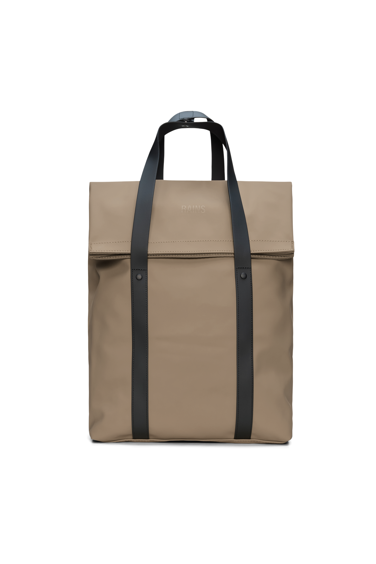 RAINS 2 Way Tote Backpack Beige 23L H58 x D12 x W33 cm Backpack