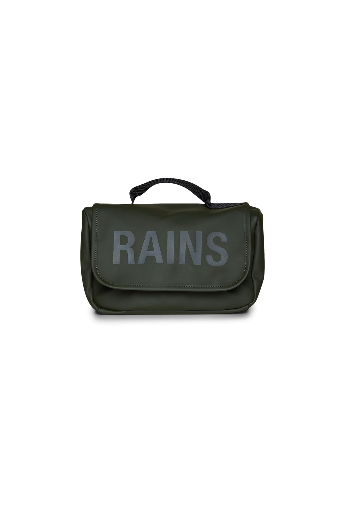 RAINS Texel Wash Bag Green Wash Bag