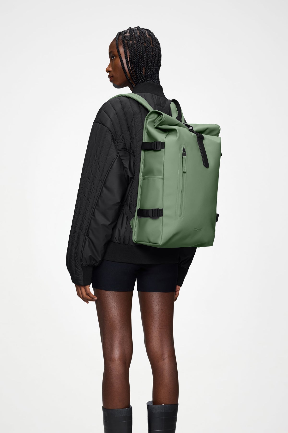 RAINS Rolltop Rucksack Large Well 23L H63 x D14 x W32 cm Backpack