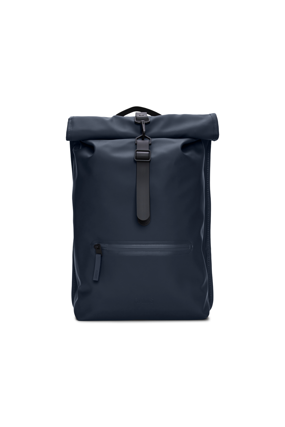 RAINS Rolltop Rucksack Navy 17L H48 x D11 x W32 cm Backpack