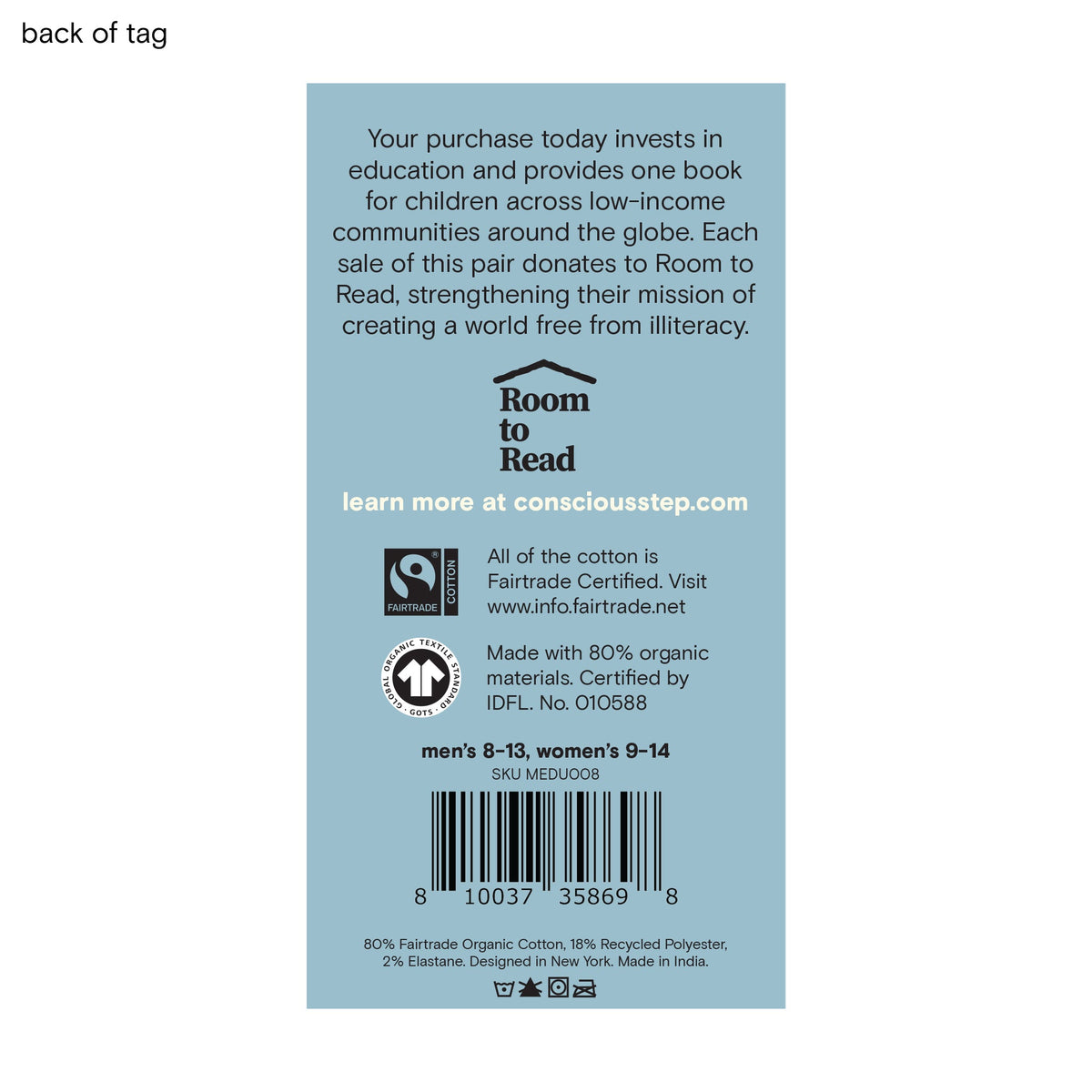 Socks that Give Books