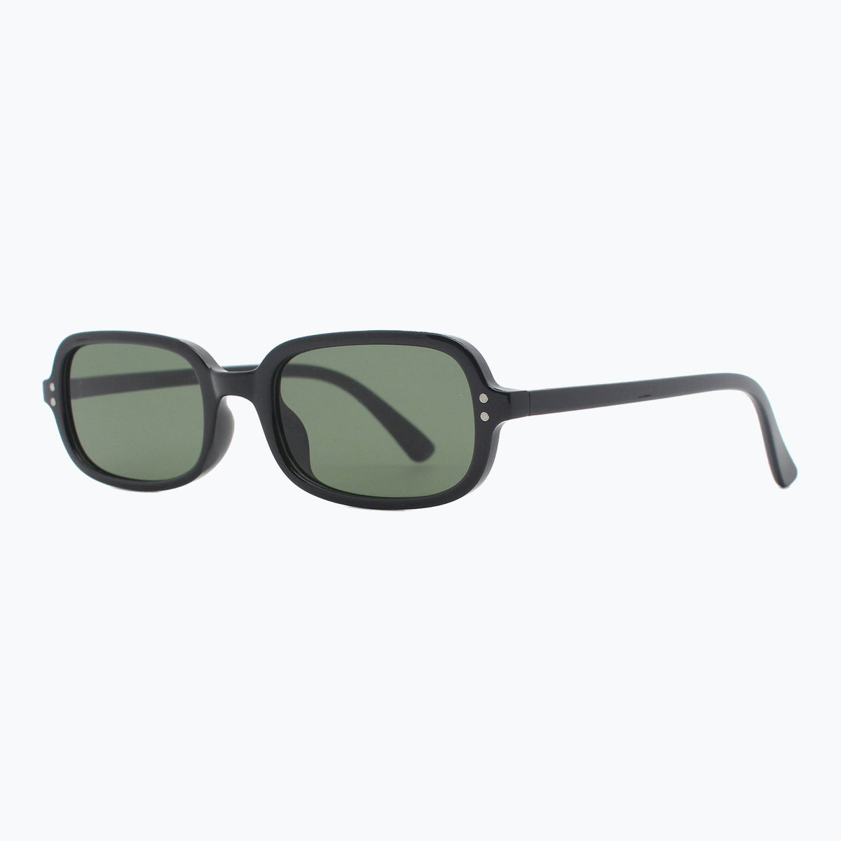 Jaxy Palm State Rectangle sunglasses — side view #Color_Black