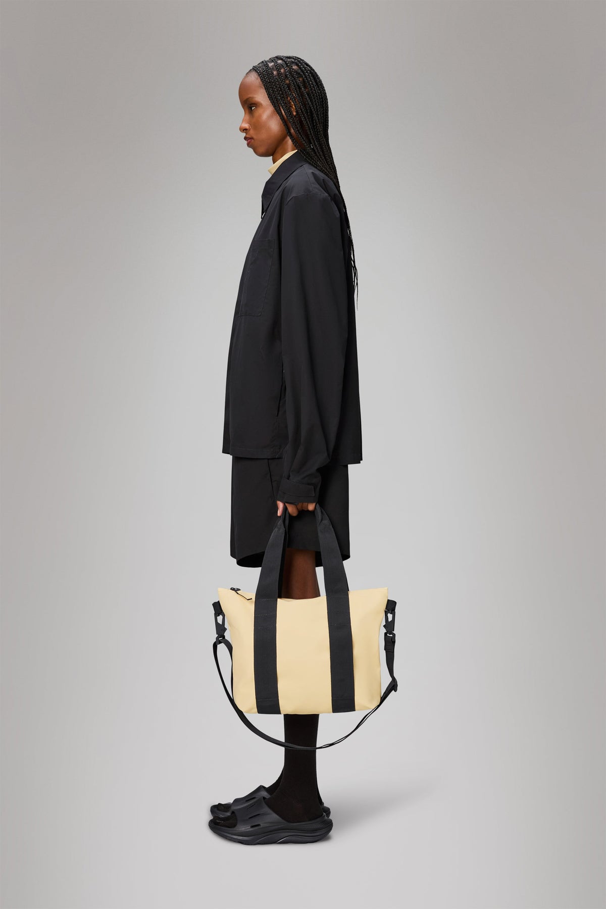 RAINS Tote Bag Micro Gleam Tote