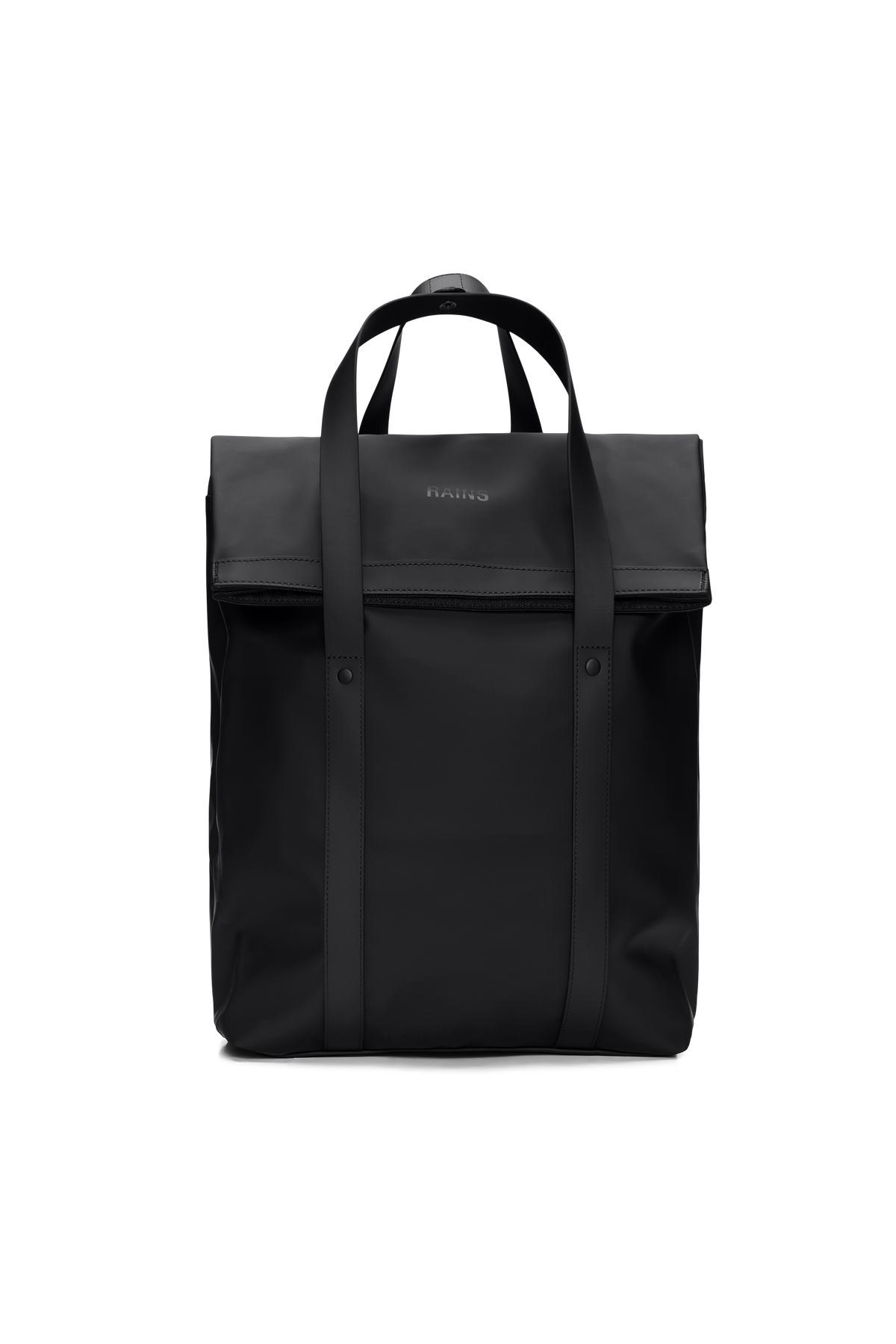RAINS 2 Way Tote Backpack Black 23L H58 x D12 x W33 cm Backpack