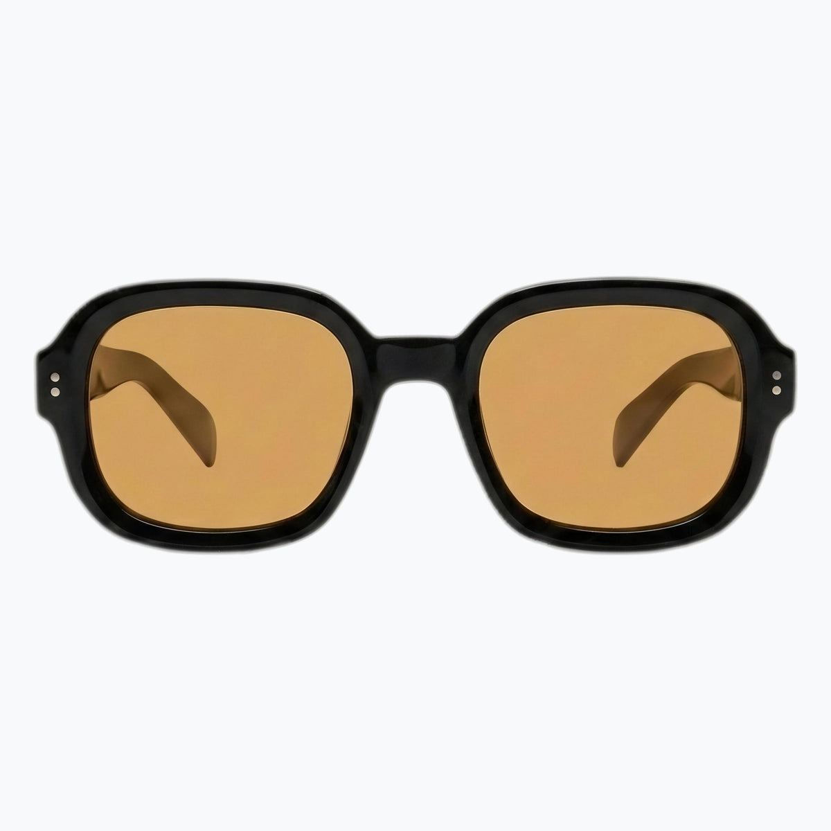 Jaxy Boulevard in Black — Square sunglasses #Color_Black
