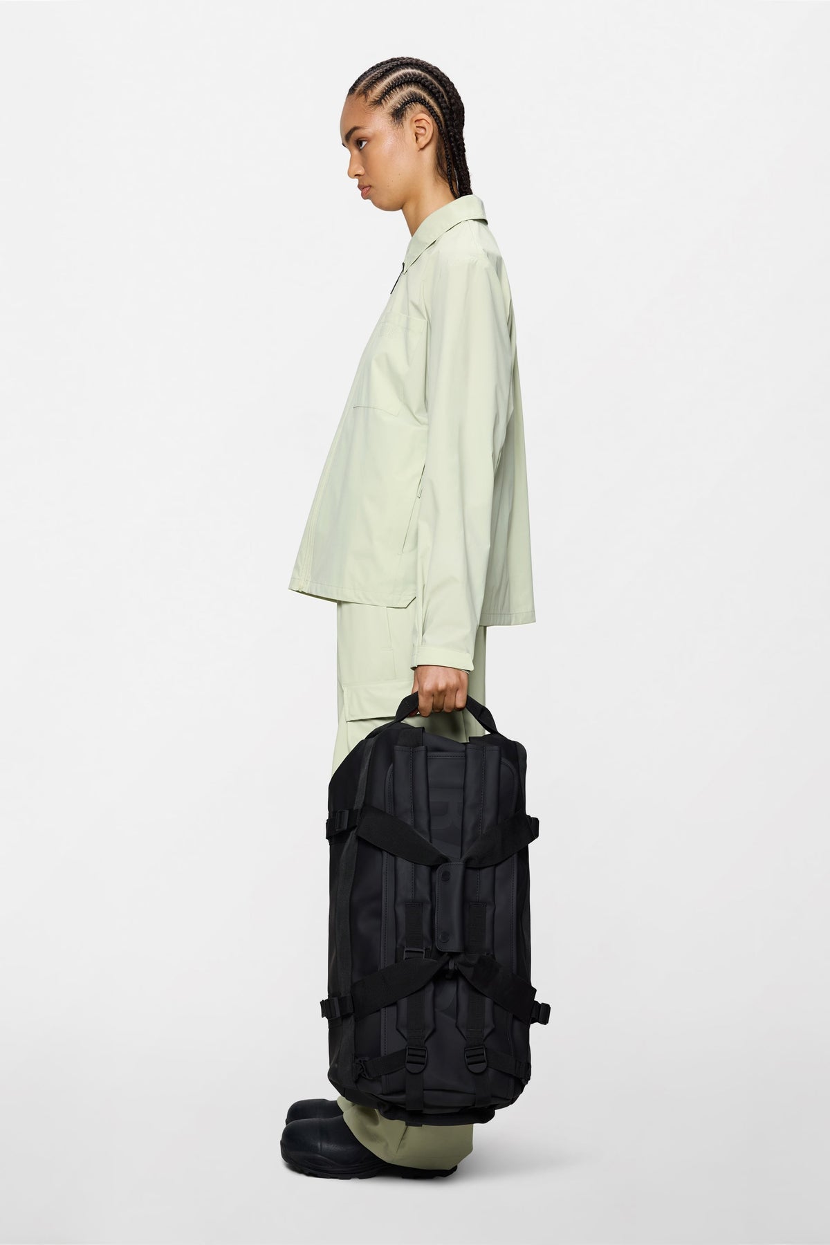 RAINS Texel Duffel Bag Small Black Duffel