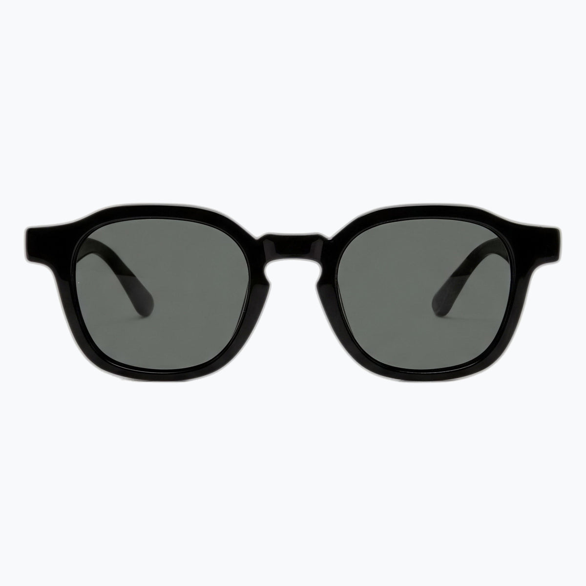 Jaxy Windsor in Black — Aviator Polarized sunglasses #Color_Black